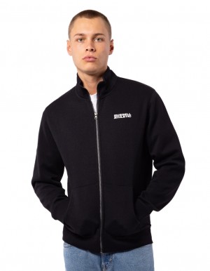 Geaca Russell Athletic Originals Trucker Barbati Negrii | 92407-ZXSK