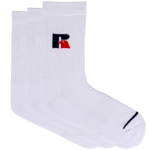 Sosete Russell Athletic Classic3 Pack Accessories Albi | 49872-CBHY