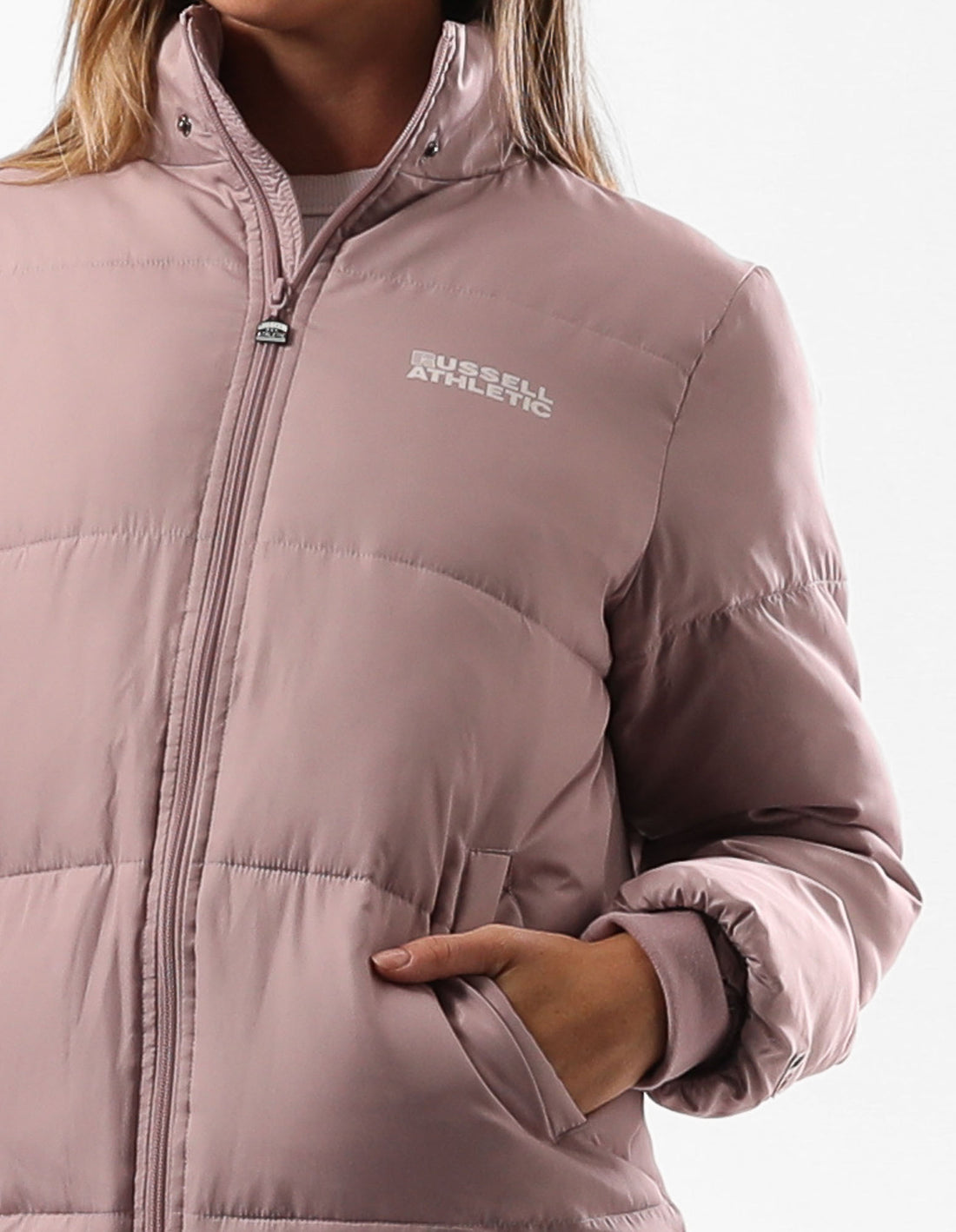 Geaca Russell Athletic Tribecca Dama Roz Deschis Roz | 24590-JUOF