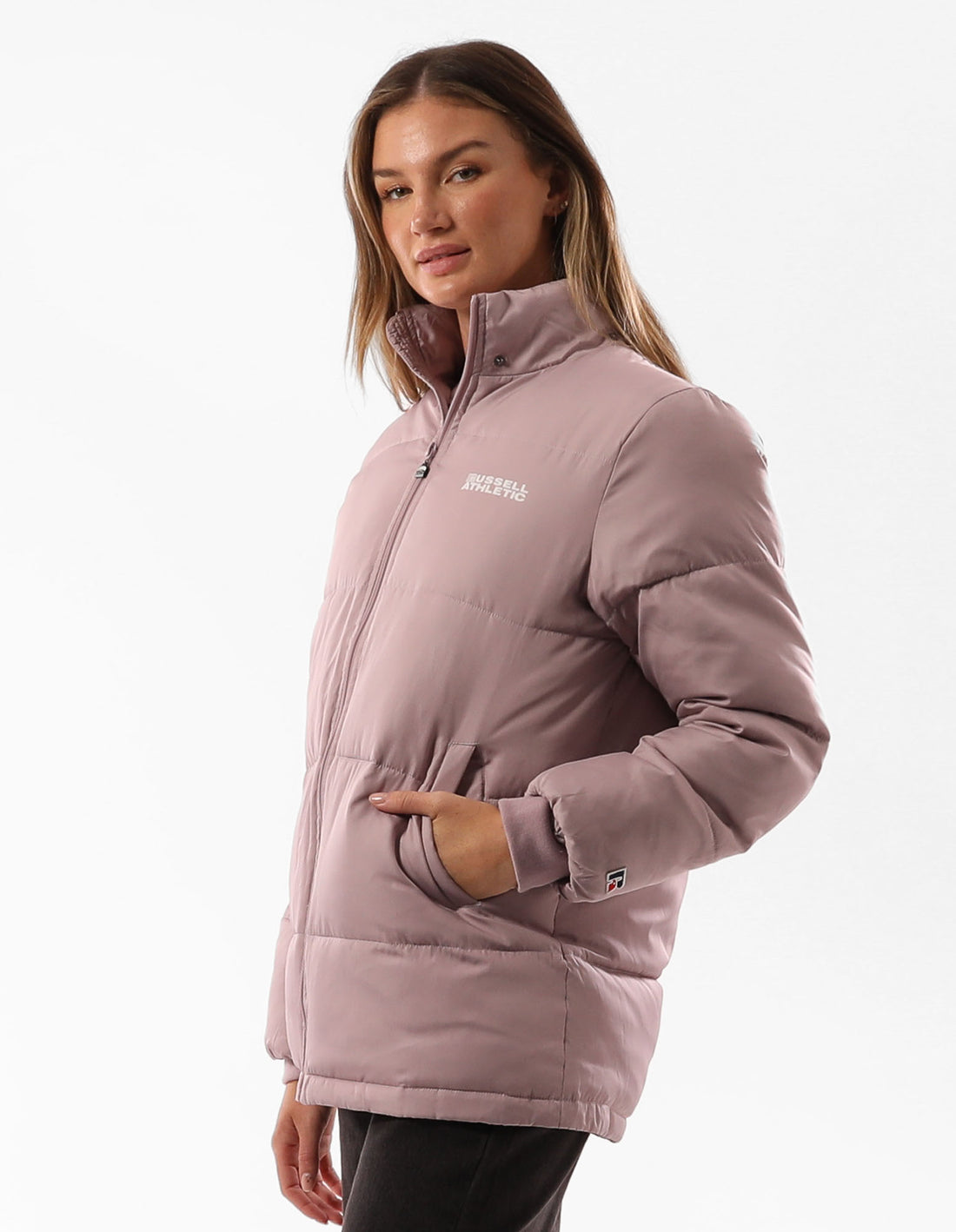Geaca Russell Athletic Tribecca Dama Roz Deschis Roz | 24590-JUOF