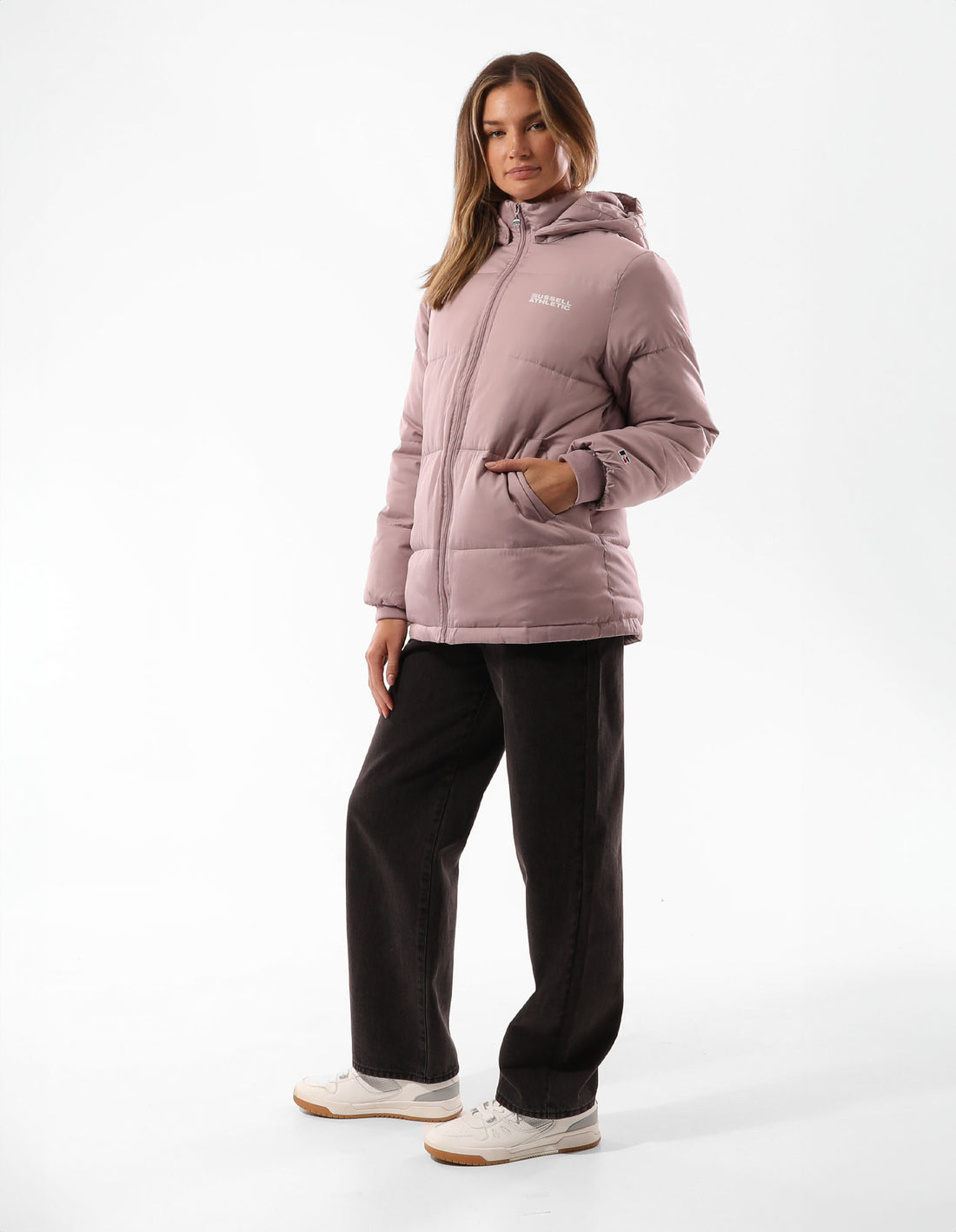Geaca Russell Athletic Tribecca Dama Roz Deschis Roz | 24590-JUOF