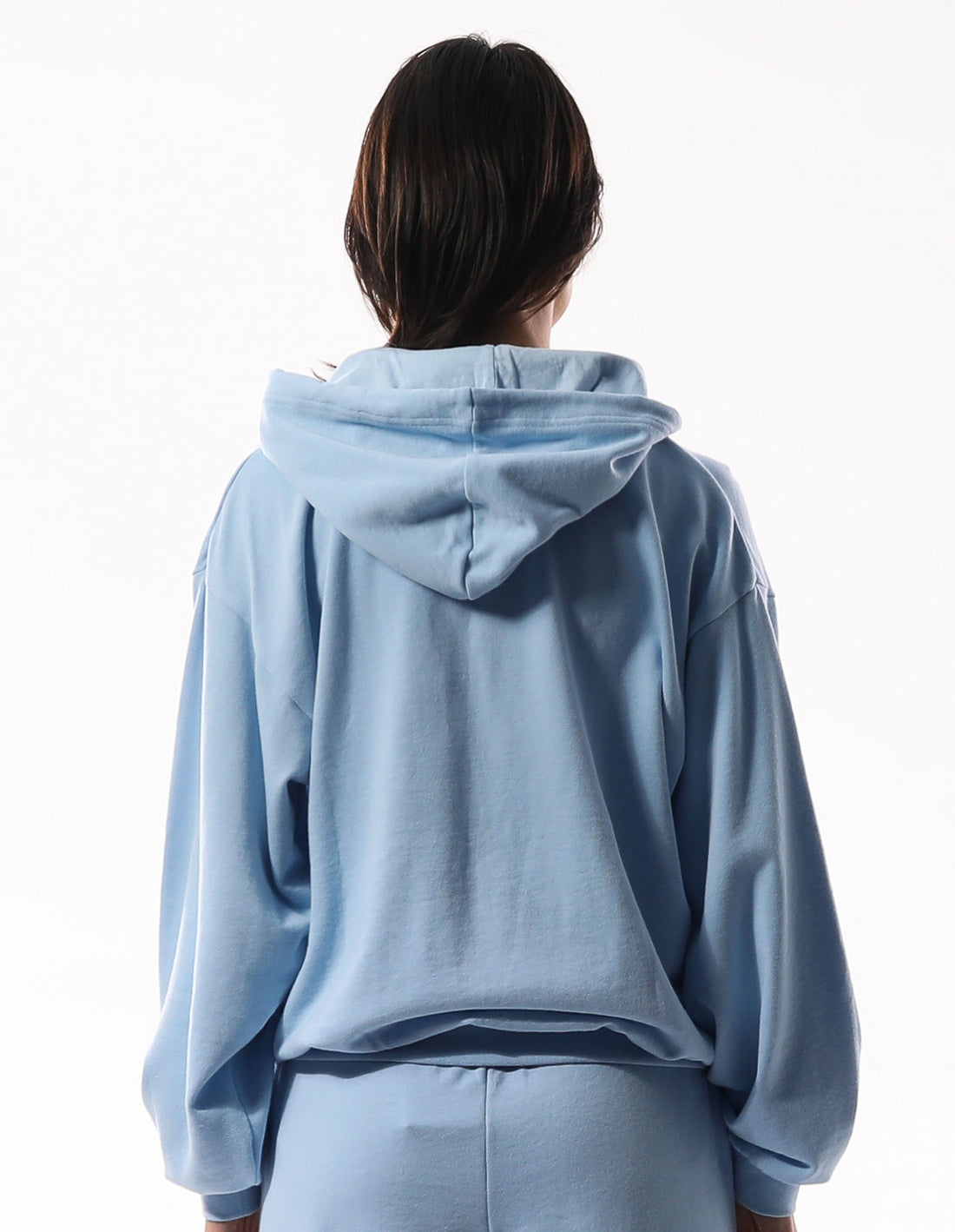 Hanorac cu Gluga Russell Athletic Maplewood Oversized Dama Albastri | 25910-NZUY