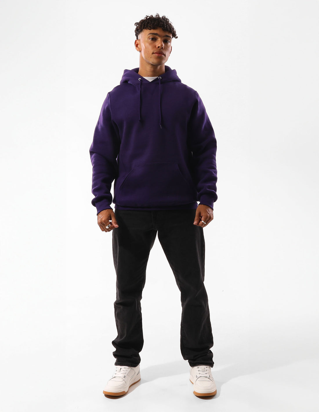Hanorac cu Gluga Russell Athletic Unisex Dri Barbati Violet | 20857-UGKR