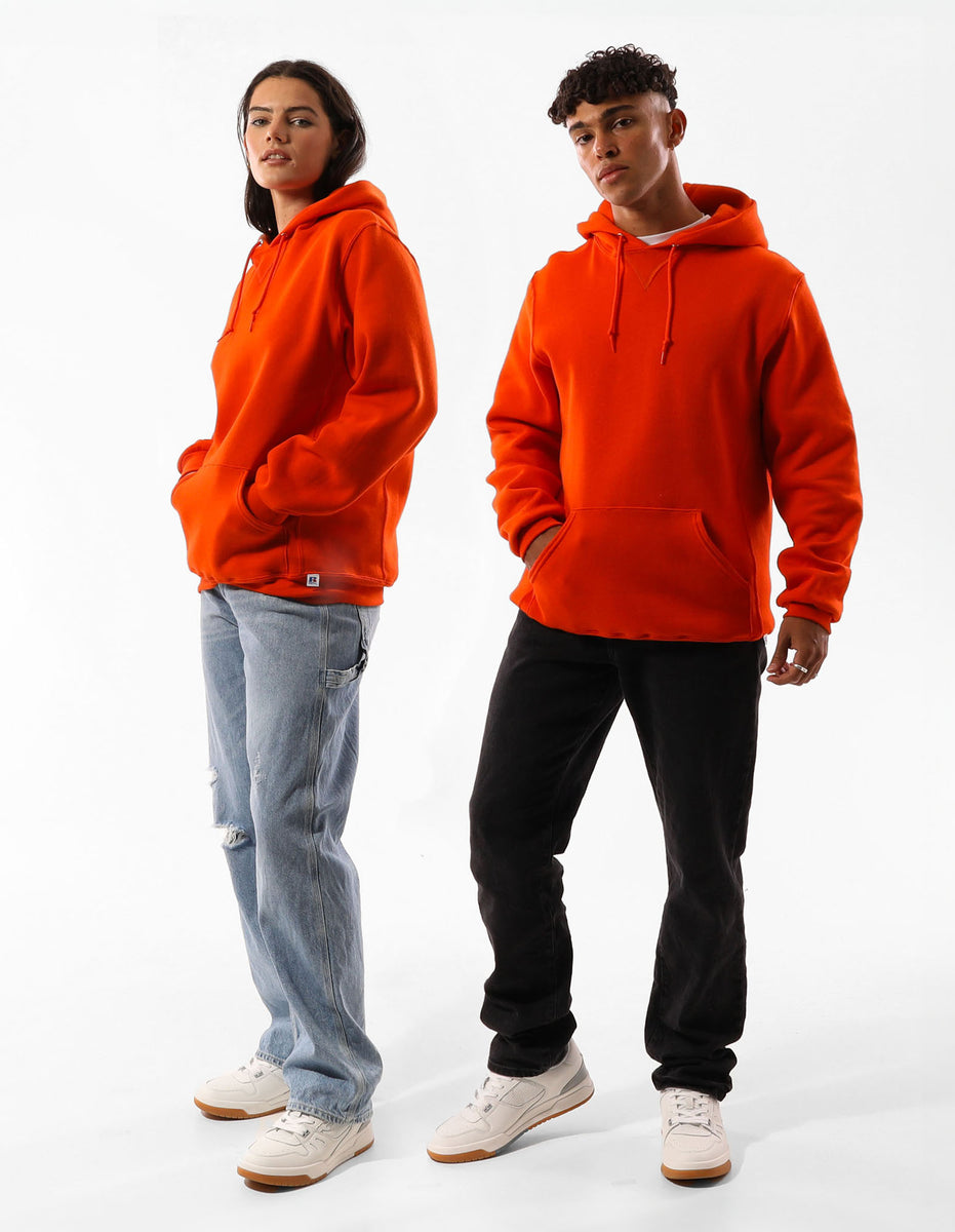 Hanorac cu Gluga Russell Athletic Unisex Dri Barbati Portocalii | 53246-FDXJ