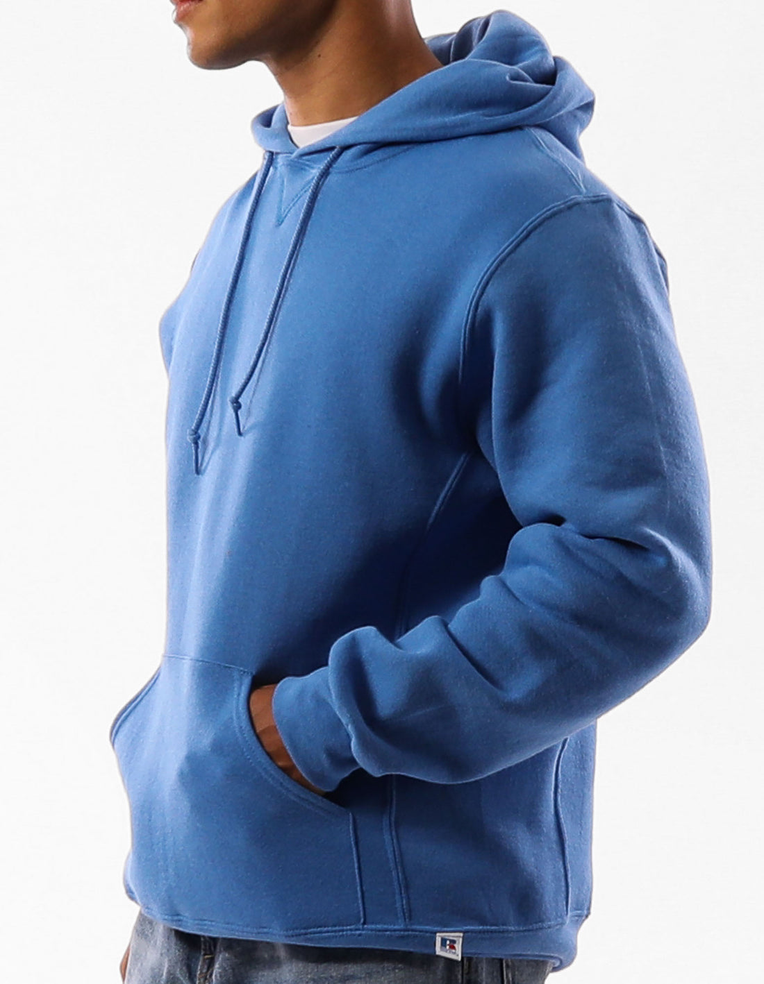 Hanorac cu Gluga Russell Athletic Unisex Dri Dama Albastri | 09671-AKVW