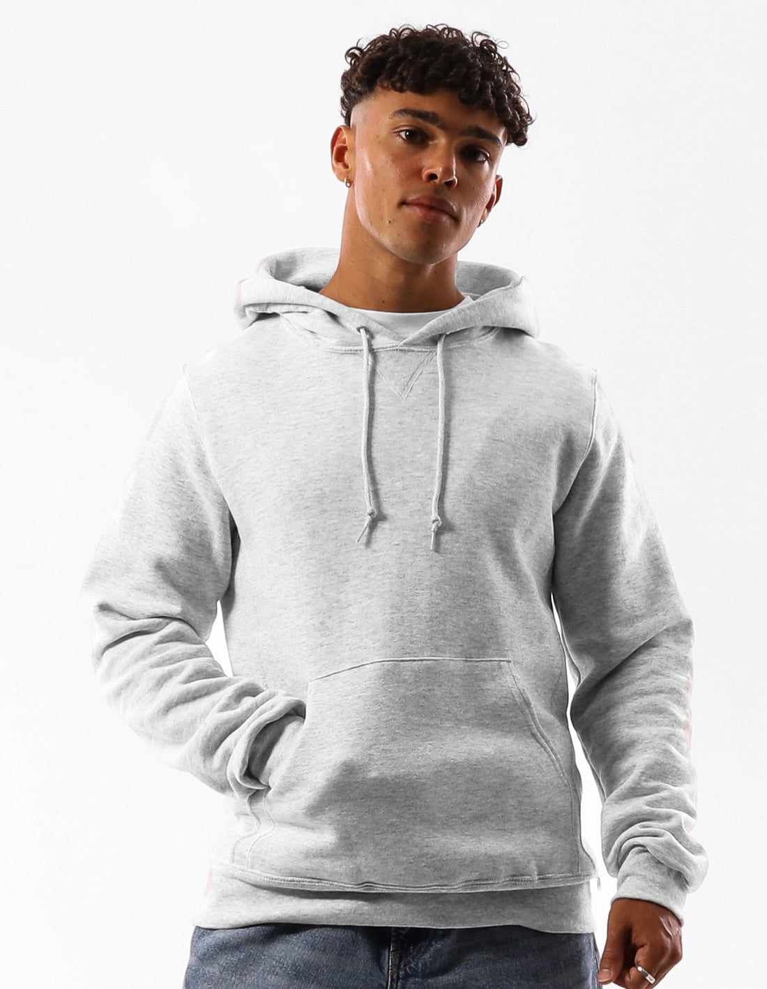 Hanorac cu Gluga Russell Athletic Unisex Dri Dama Gri | 47952-XQLY