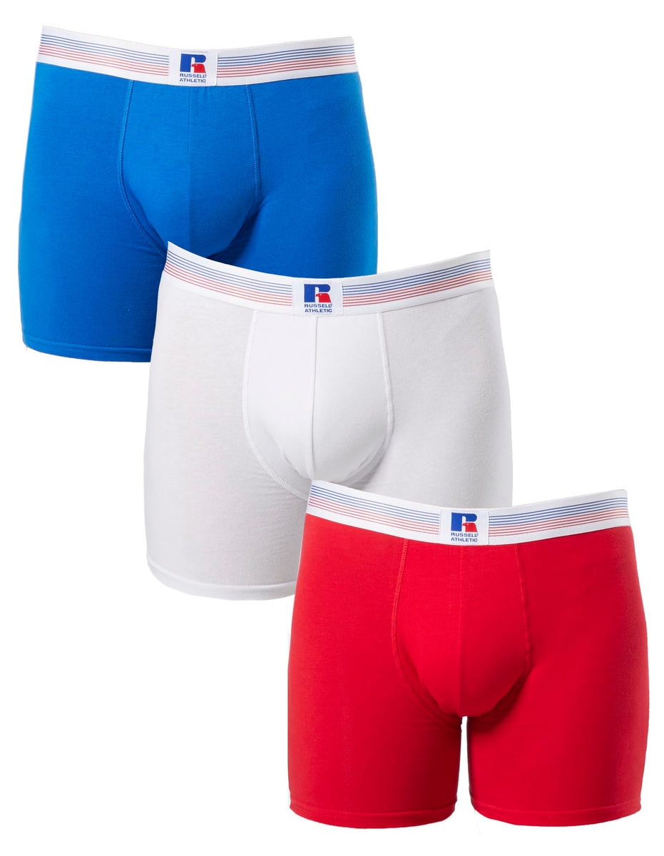 Lenjerie Russell Athletic Modern Cotton 3 Pack Barbati Colorati | 91657-DFXK
