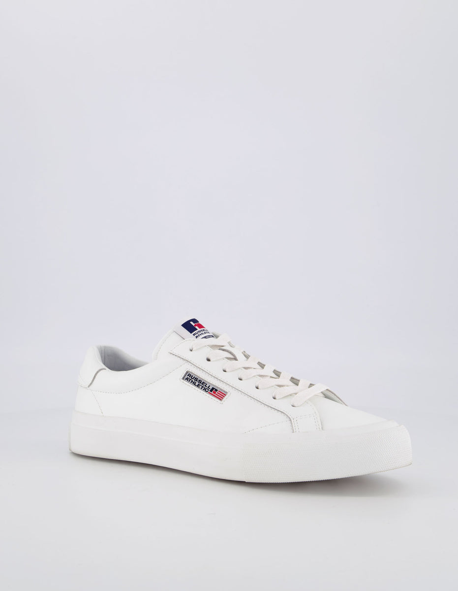 Pantofi Russell Athletic San Diego Trainer Barbati Albi | 75296-OUGK