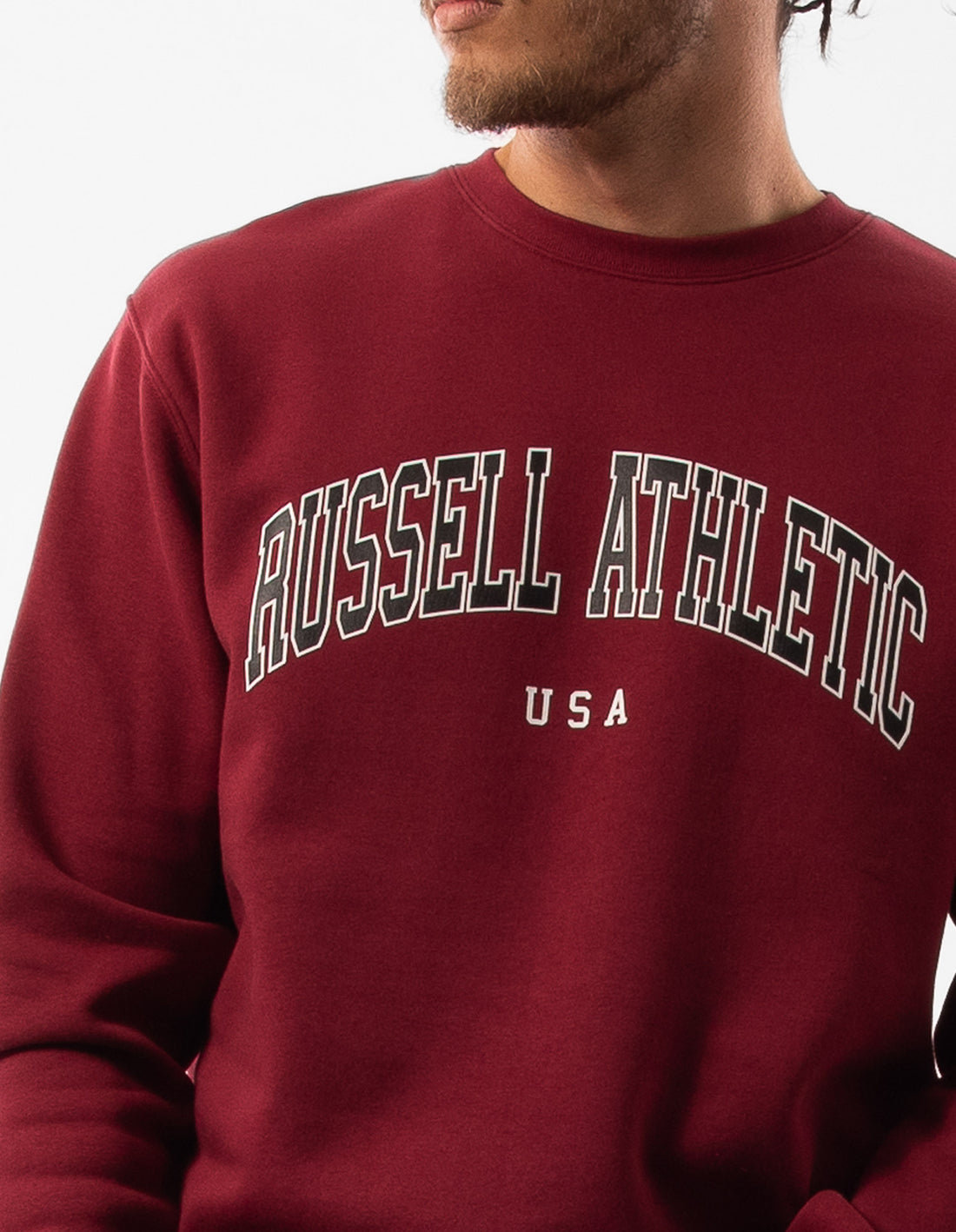 Pulovere Cu Decolteu Russell Athletic Pasadena Barbati Visinii | 48296-NWPD