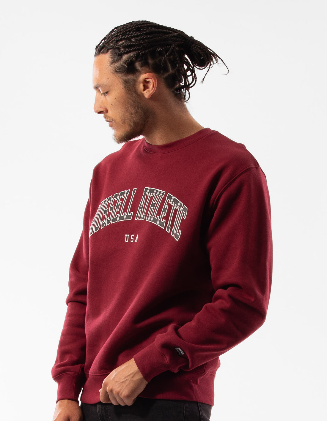 Pulovere Cu Decolteu Russell Athletic Pasadena Barbati Visinii | 48296-NWPD