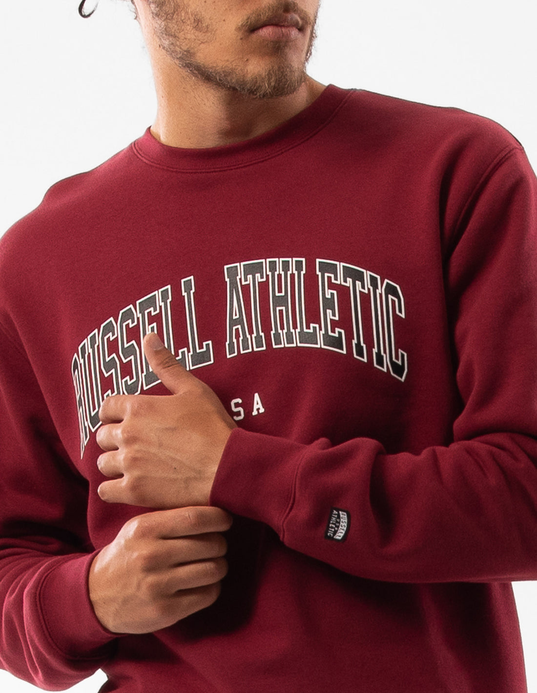 Pulovere Cu Decolteu Russell Athletic Pasadena Barbati Visinii | 48296-NWPD