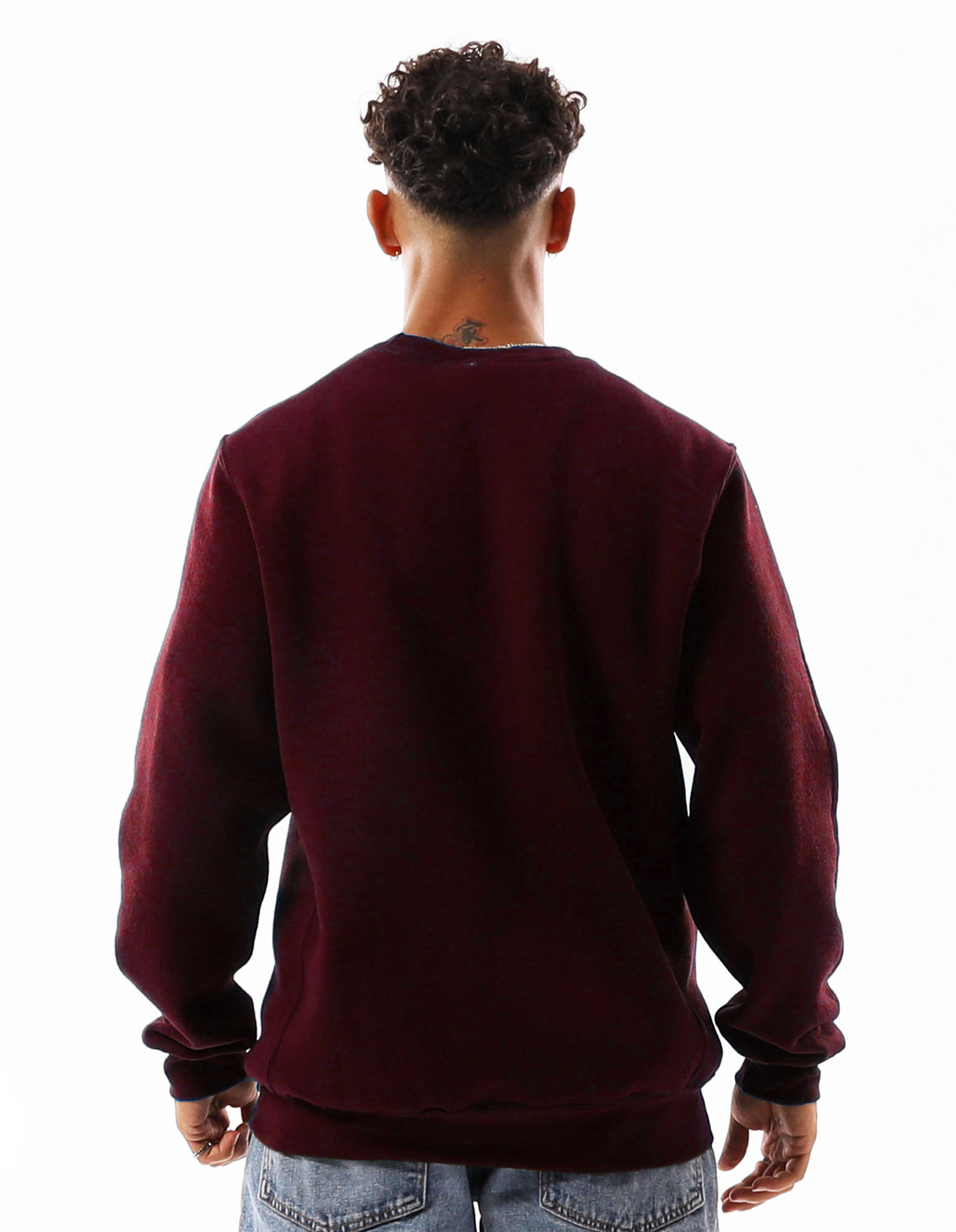 Pulovere Cu Decolteu Russell Athletic Unisex Dri Dama Visinii | 45018-EHRX