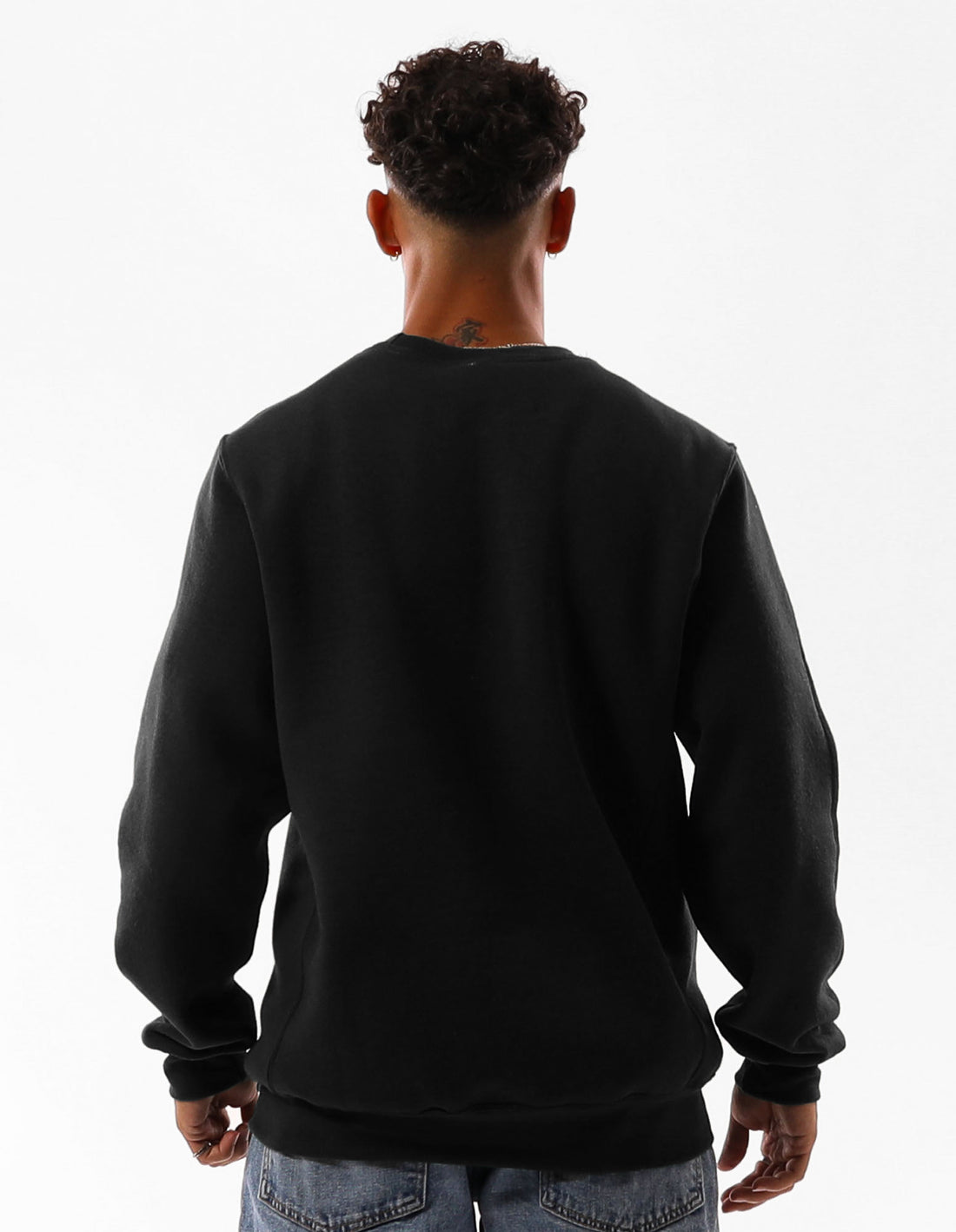 Pulovere Cu Decolteu Russell Athletic Unisex Dri Dama Negrii | 03179-UNJA