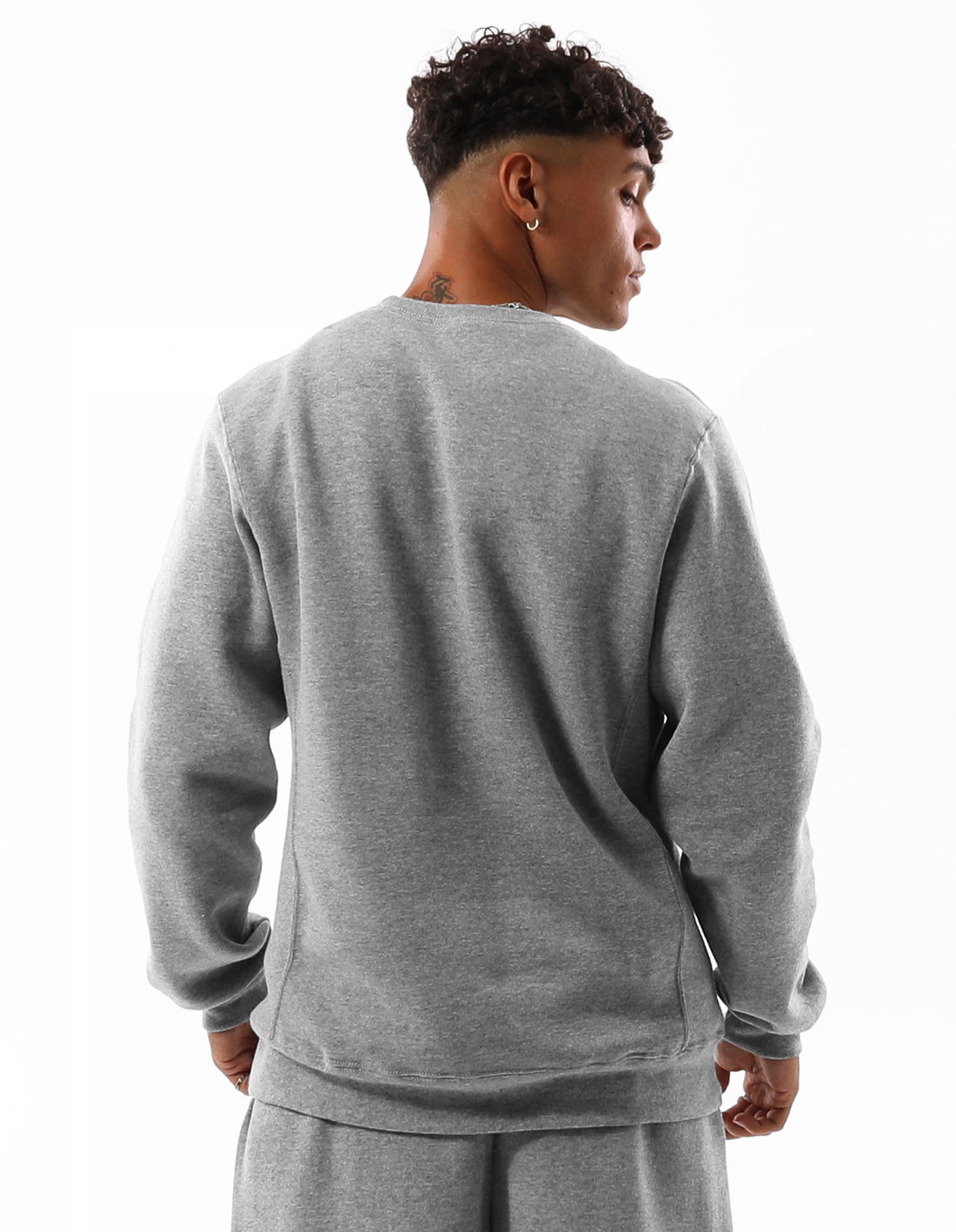 Pulovere Cu Decolteu Russell Athletic Unisex Dri Barbati Gri | 76590-KLBF