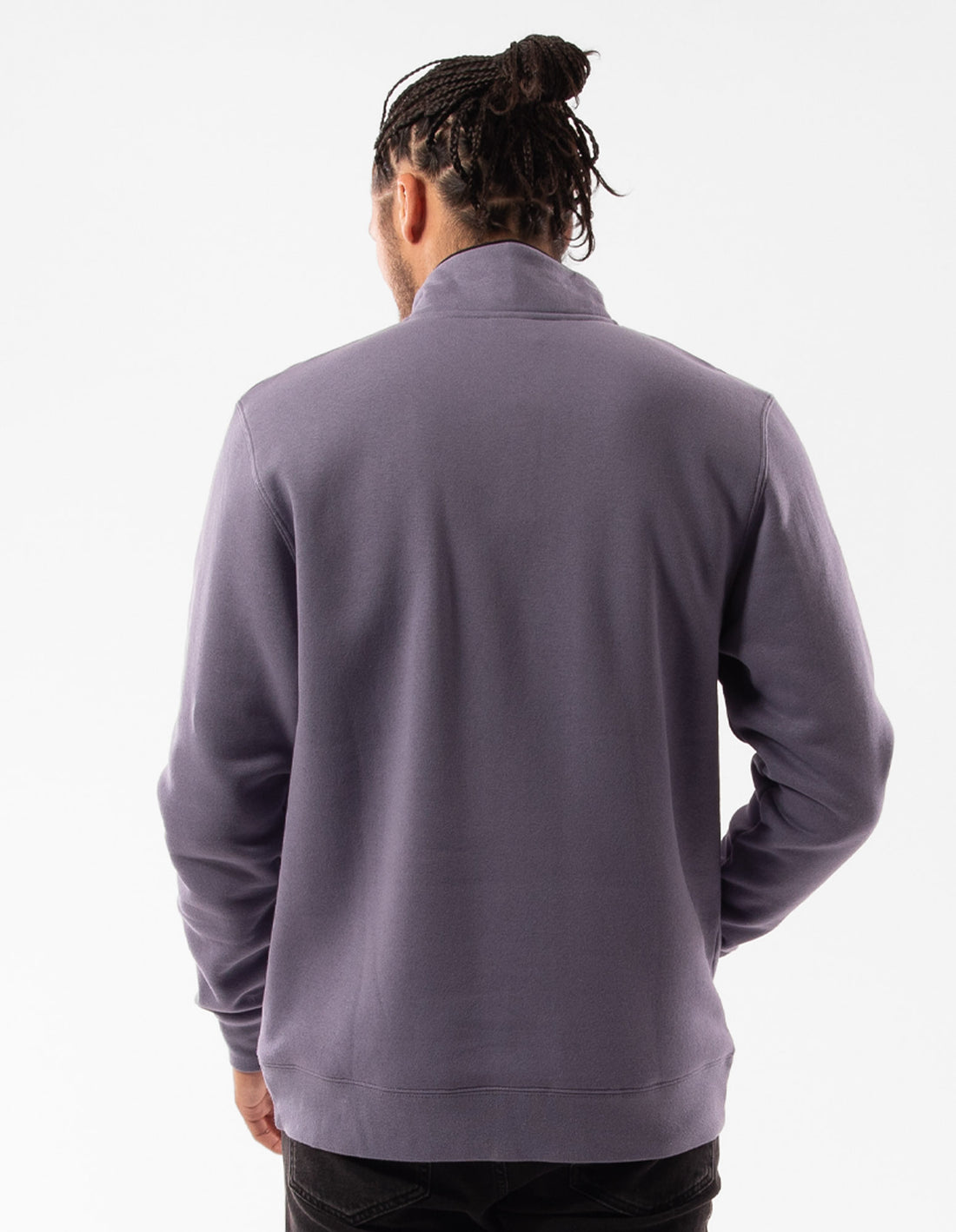 Top Russell Athletic Arch 1/4 Zip Barbati Violet | 86592-SFAW