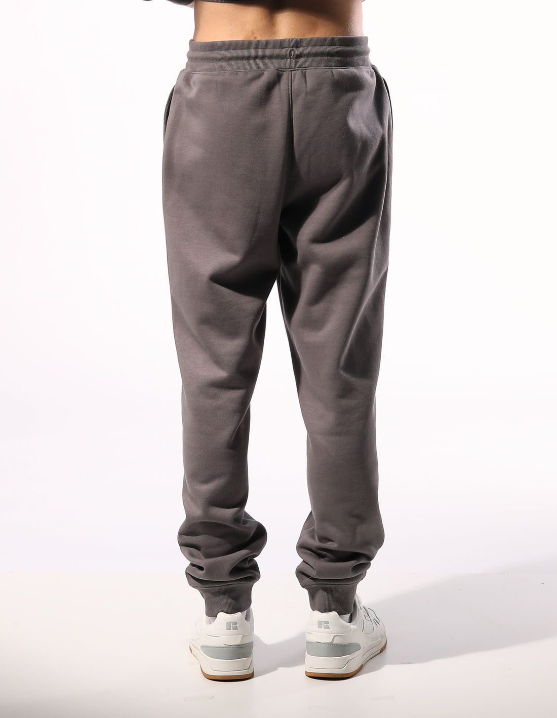Track pants Russell Athletic Brooklyn Cuffed Barbati Gri Maro | 53904-DWSF