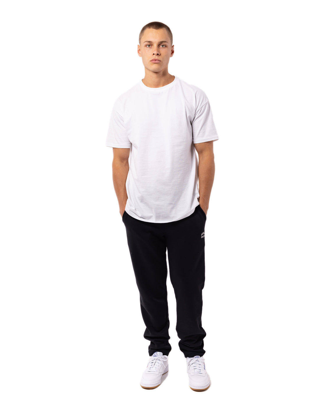 Track pants Russell Athletic Originals Open Leg Barbati Negrii | 14506-PEWF