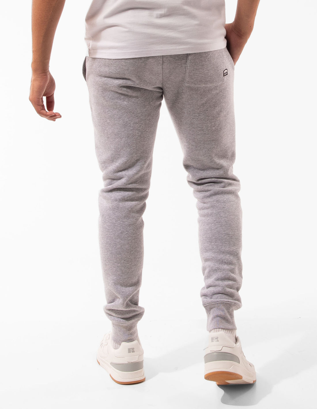 Track pants Russell Athletic Sierra Barbati Gri | 97348-LJRD