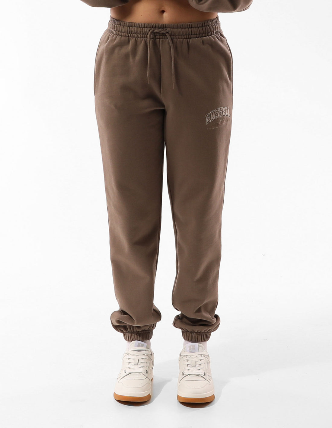 Track pants Russell Athletic Tribeca Semi Baggy Dama Bej | 64918-NIJR