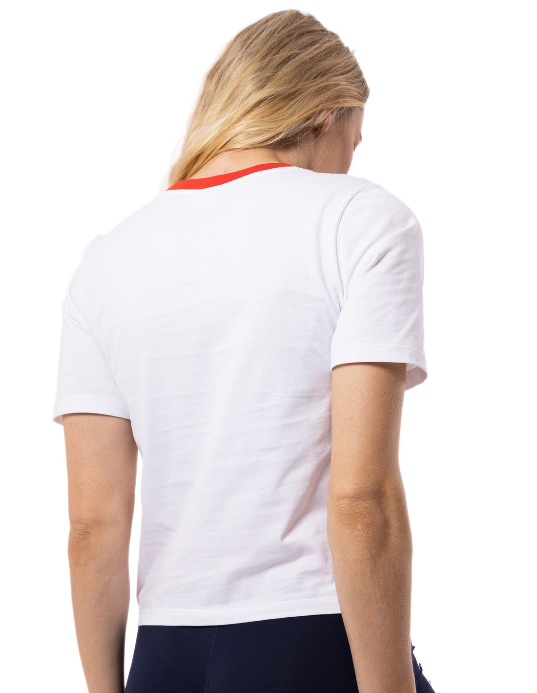 Tricouri Russell Athletic Americana Vintage Dama Albi | 04257-DLWZ